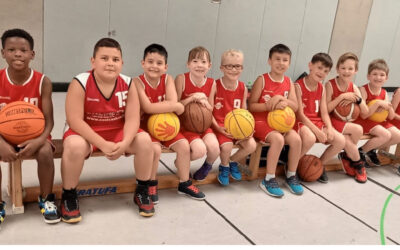Historischer Moment: Erstes U10-Spiel der Basketballabteilung
